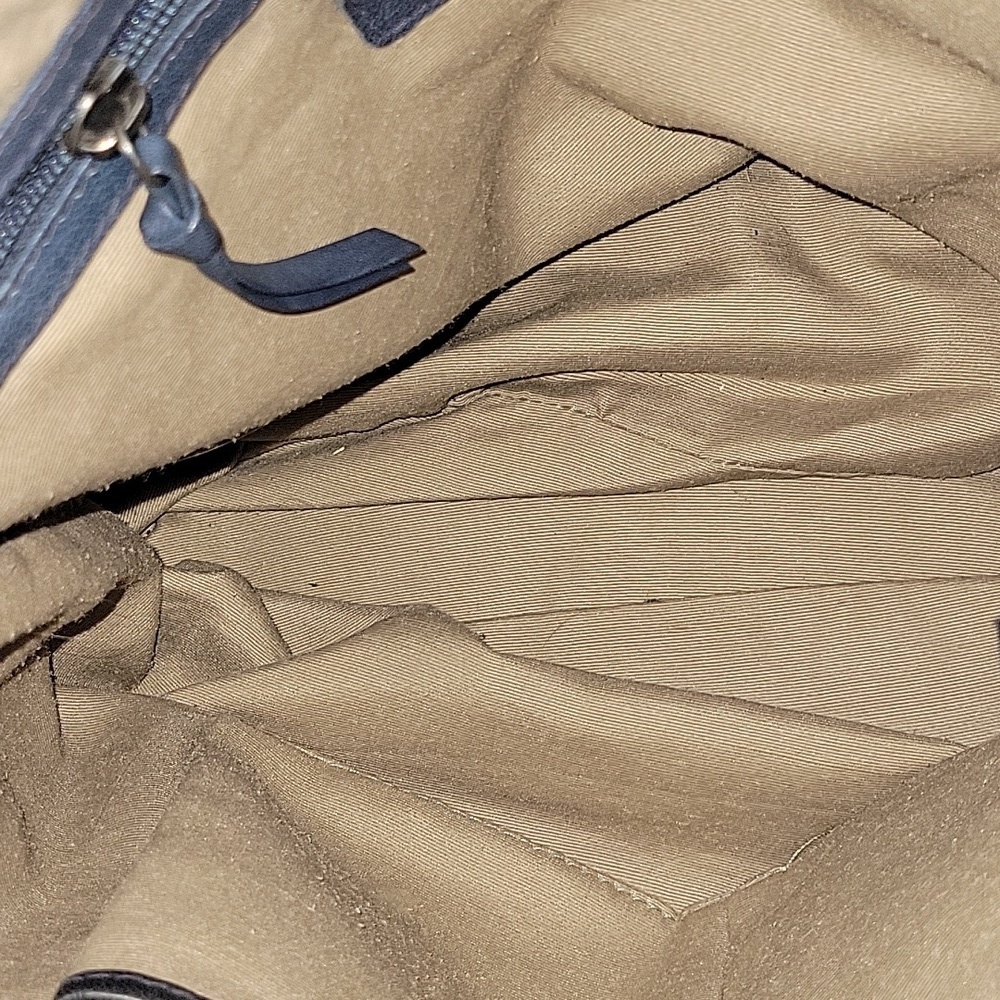 Monserat de Lucca for Anthropologie Blue Woven Leather Tote Bag - Picture 9 of 13